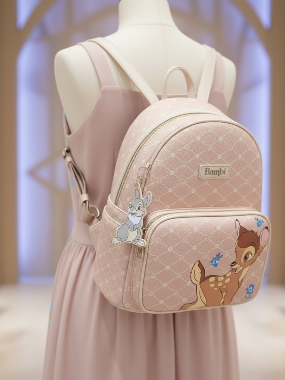 NWT Disney Classics Primark Bambi & Thumper Mini Backpack